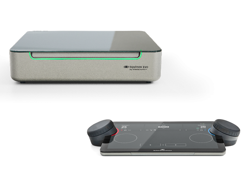 Interacoustics Equinox Evo et Touch Keyboard