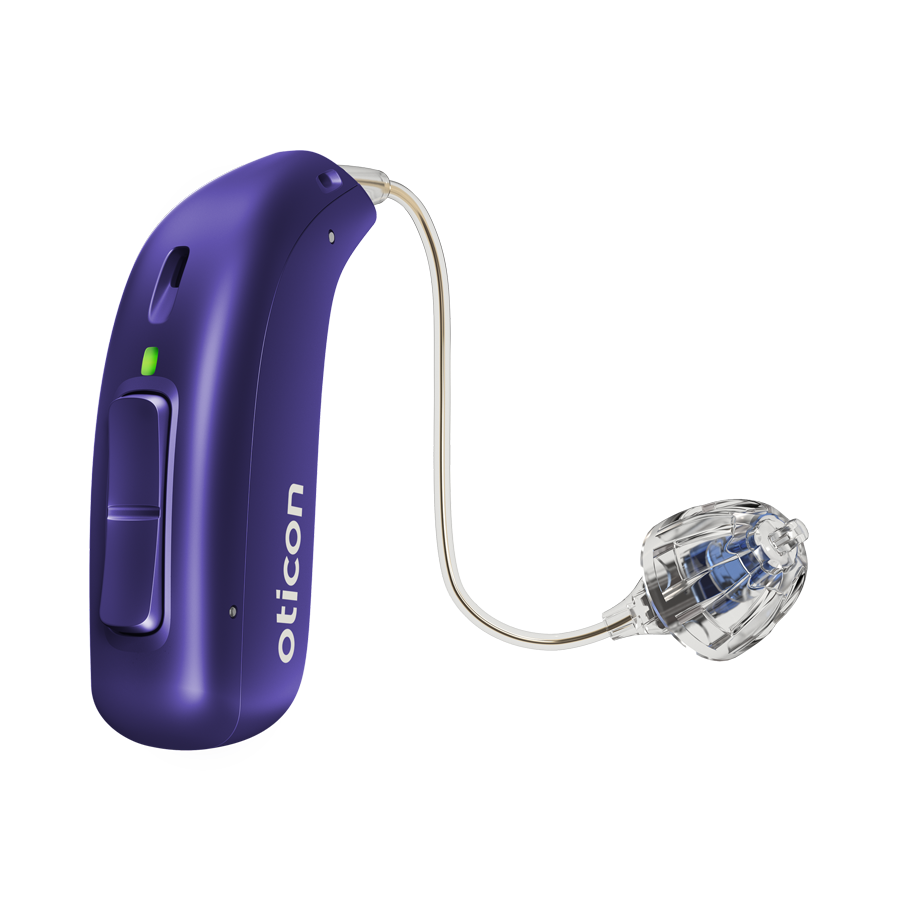 Oticon Play PX miniRITE R violet