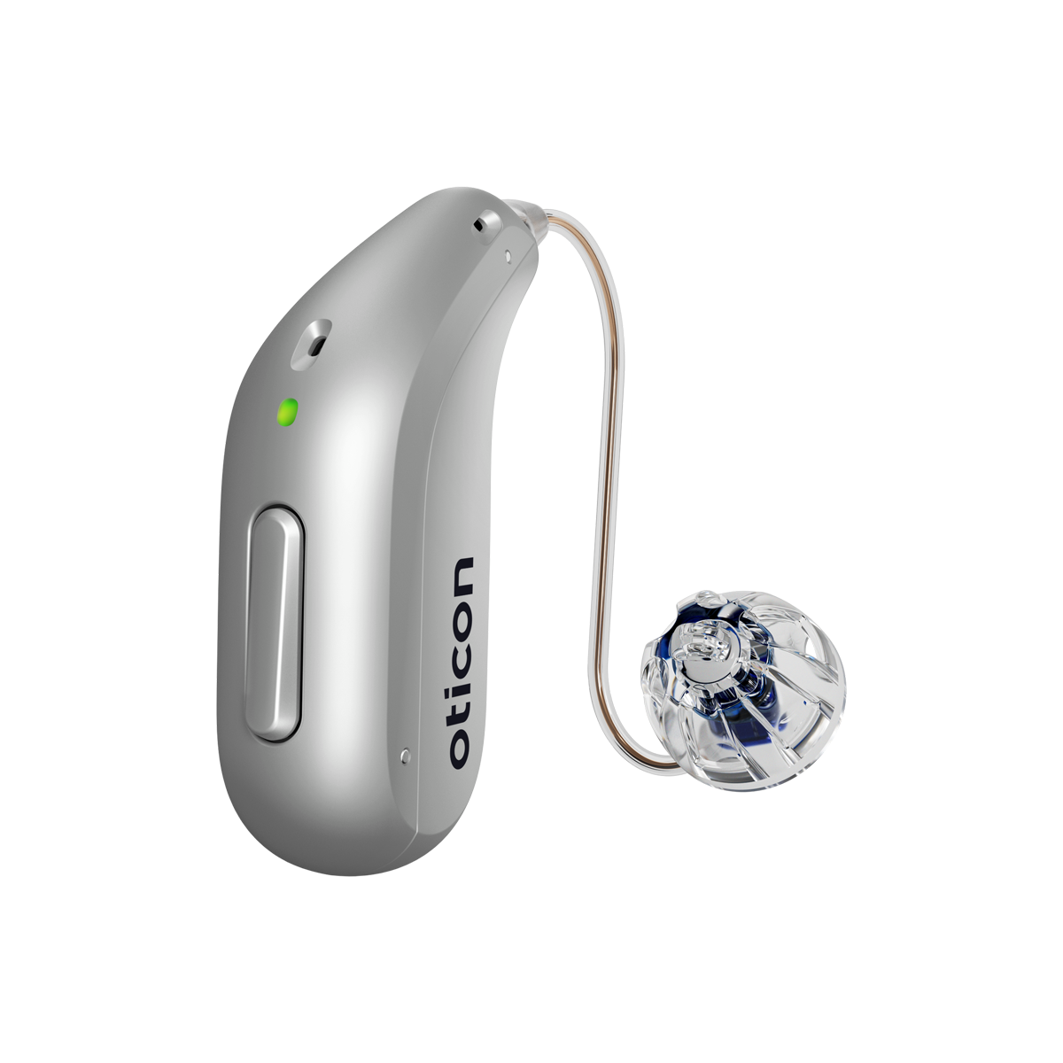 Oticon Reveal miniRITE R gris argent
