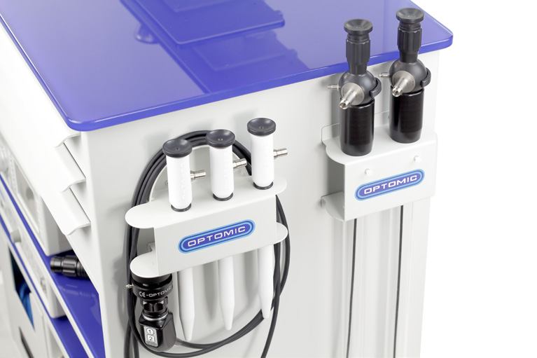 Soportes-para-endoscopios-rigidos-y-flexibles.jpg Unité de consultation ORL Optomic Otosmart Plus – vue 6